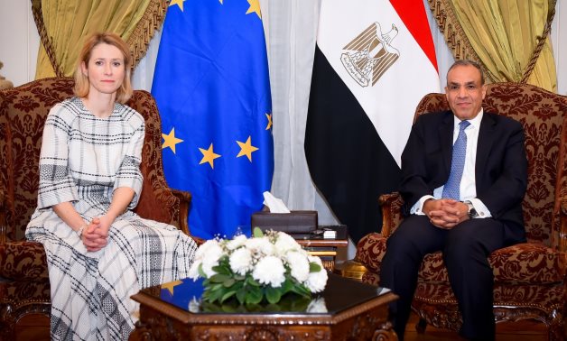 Egyptian FM Badr Abdelatty meets EU High Representative for Foreign Affairs and Security Policy Kaja Kallas - MFA