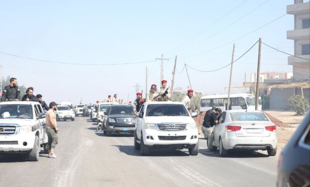A file photo of Syrian police personnel in Suwayda city amist the clashes between Druze fighters and Bedouin tribes, 15 July 2025 – Syria’s defense ministry