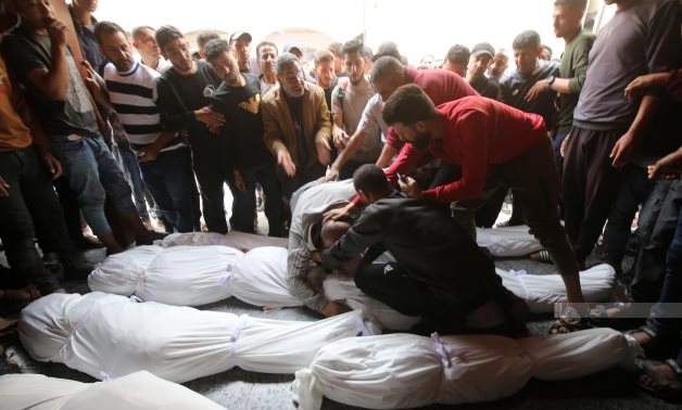 Families bid farewell to their loved ones who were killed by Israel during the war in Gaza - WAFA