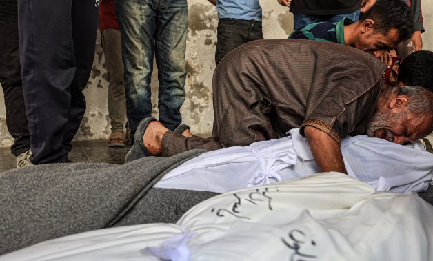 Families bid farewell to their loved ones who were killed by Israel during the war in Gaza - FILE/WAFA