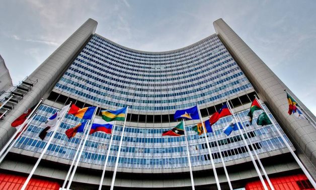 A file photo of the IAEA Headquarters in Vienna, Austria - IAEA
