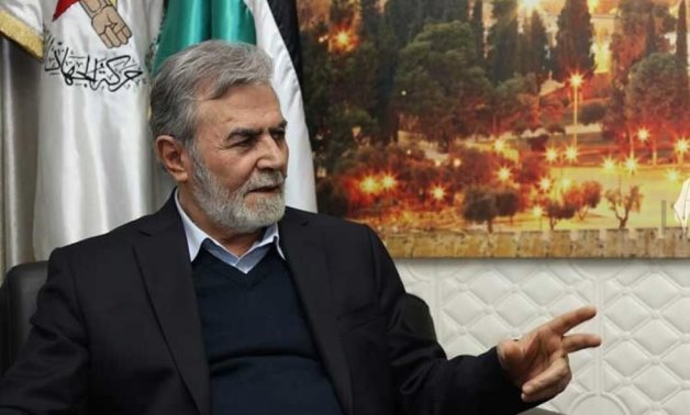 Islamic Jihad Secretary General Ziyad Al-Nakhalah - FILE