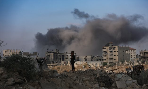 An Israeli airstrike targets Gaza – FILE/WAFA