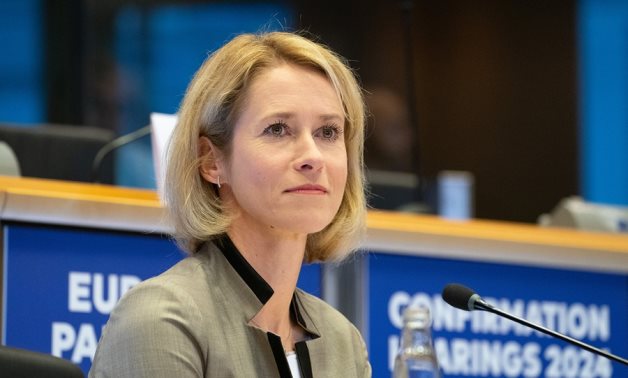 FILE - European Union’s High Representative for Foreign Affairs and Security Policy and Vice-President of the European Commission Kaja Kallas - EU