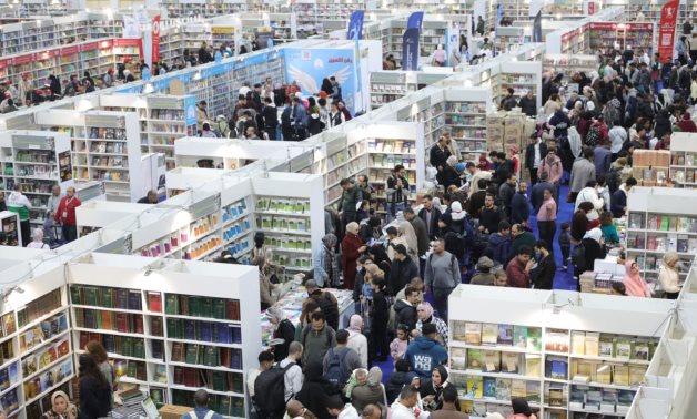 The Cairo International Book Fair continues to attract large crowds in its 57th edition. Ministry of Culture