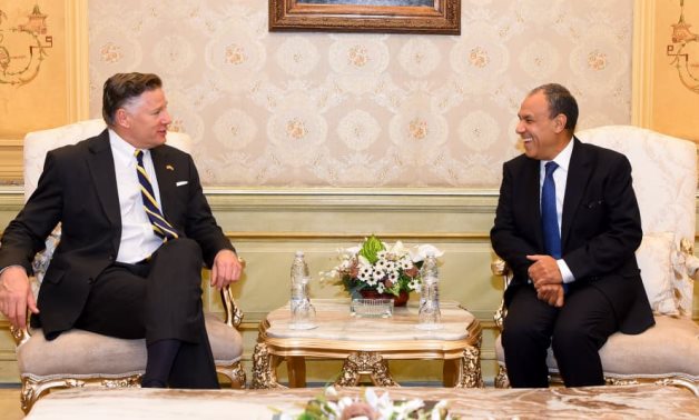 Egypt's Foreign Minister Badr Abdelatty receives US Deputy Secretary of State Christopher Landau, 25 Jan. 2026. Egypt's MFA