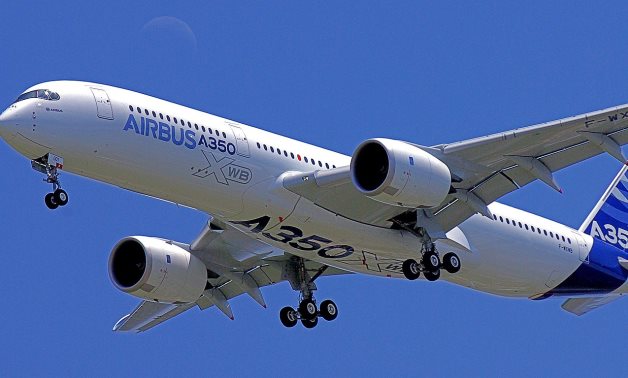 Airbus A350-900 aircraft  CC via Wikimedia