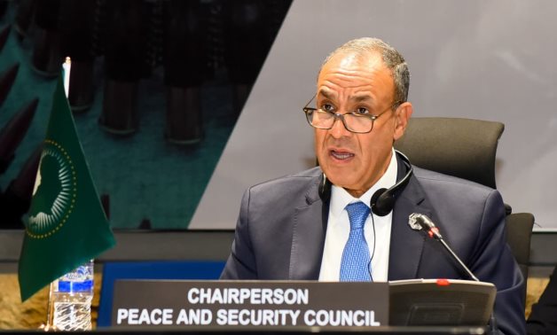 FILE - Egyptian Foreign Minister Badr Abdelatty. Egypt's MFA