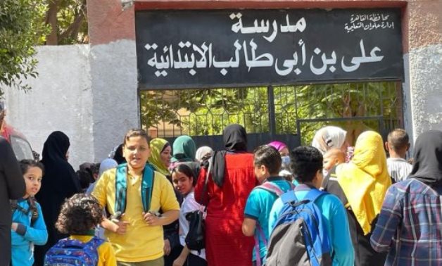A primary school in Cairo's Helwan - Samar Samir/ Egypt Today