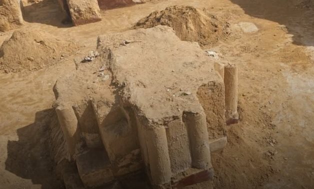 Egypt Uncovers Ancient Building from the Beginnings of Coptic Monasticism in the 5th Century in Qallaya, Beheira.
