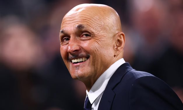 Juventus coach Luciano Spalletti before the match REUTERS/Guglielmo Mangiapane