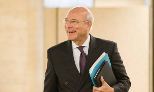 FILE - Veteran diplomat Ramzy Ezzeldin Ramzy