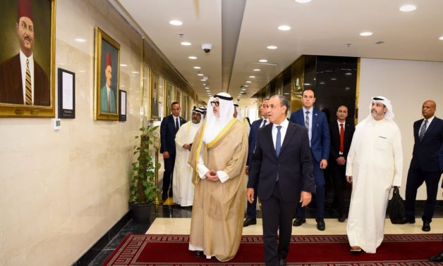 Egyptian FM Badr Abdelatty receives his Kuwaiti counterpart, Sheikh Jarrah Jaber Al-Ahmad Al-Sabah, on 19 April 2026. Egypt's MFA