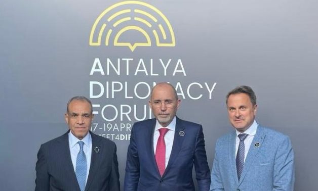 Foreign Minister Badr Abdelatty, held separate meetings with Jordanian counterpart Ayman Safadi,  and Xavier Bettel, Minister of Foreign Affairs of Luxembourg