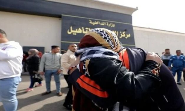FILE – Pardoned prisoners reunite with their families. Ministry of Interior