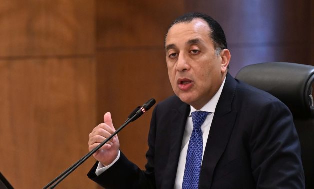 FILE - Egyptian Prime Minister Mostafa Madbouly. Cabinet