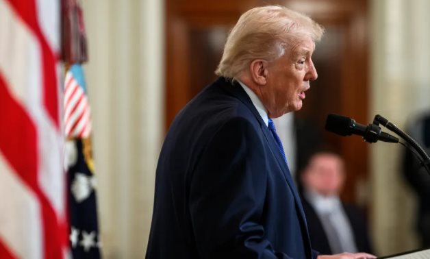 FILE - US President Donald Trump - White House