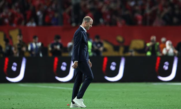 Al Ahly coach Jess Thorup reacts REUTERS/Amr Abdallah Dalsh