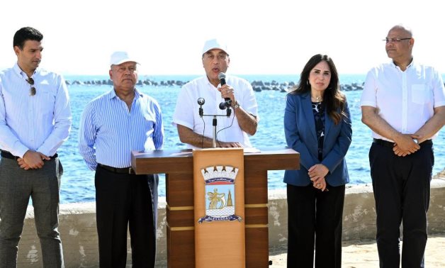 Prime Minister Mostafa Madbouly embarked on an extensive tour to inaugurate and inspect several service and development projects in Alexandria Governorate on June 7, 2026- press photo