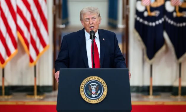 FILE - US President Donald Trump - White House
