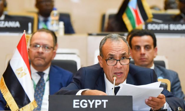 FILE - Egyptian Foreign Minister Badr Abdelatty. Cabinet