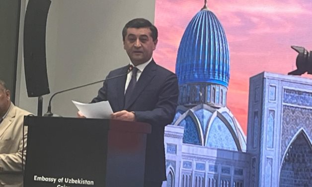Uzbek Foreign Minister Bakhtiyor Saidov praised the Grand Egyptian Museum (GEM) on Sunday as a cultural landmark of global significance that reflects Egypt’s vision, 13 June 2026. Press photo
