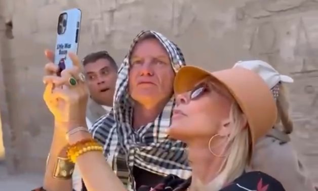 Sting and Trudie Styler Discover the Wonders of Egypt.