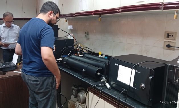 The Egyptian government is installing advanced devices to monitor black carbon, methane (CH₄), and ultra-fine particles in the environmental monitoring system- press photo