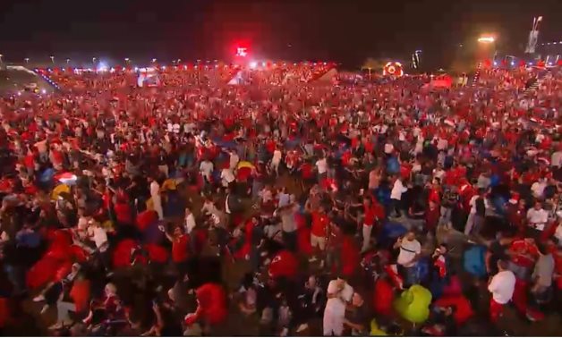    Egyptian Fan Zone Brings Thousands Together for Egypt’s World Cup Opener.