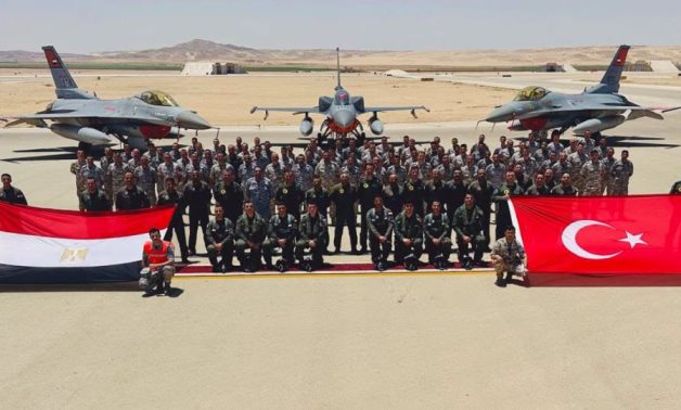 The Egyptian and Turkish air forces conclude a multi-day joint air force exercise at a number of air bases in Egypt. Egyptian military spox