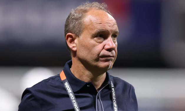 Haiti coach Sebastien Migne looks dejected after the match IMAGN IMAGES via Reuters/Brett Davis 