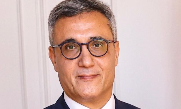 Algerian Ambassdor to Egypt  Mohamed Sofiane Berrah - press photo from the Algerian embassy in Cairo