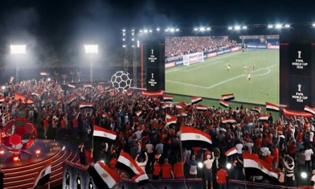 Egyptian Fan Zone.