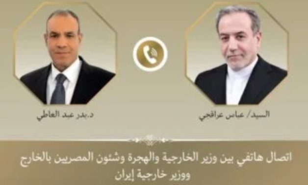 Egypt's FM discusses developments in Washington-Tehran negotiations with his Iranian Counterpart