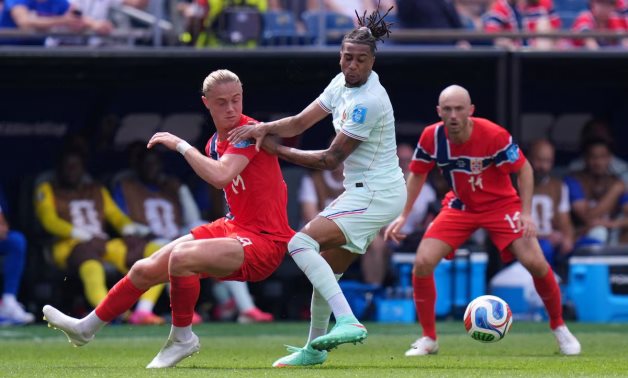 France's Michael Olise in action with Norway's Thelo Aasgaard IMAGN IMAGES via Reuters/David Butler Ii