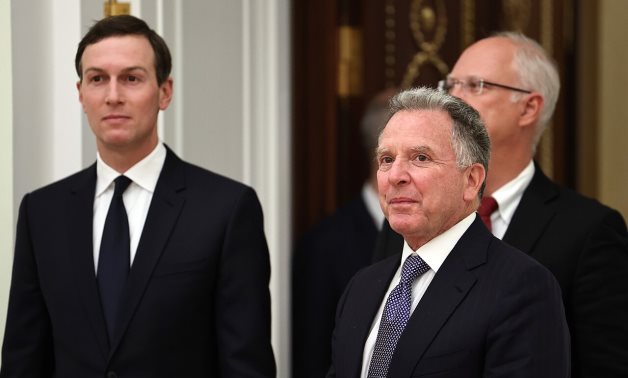 US President Donald Trump's special envoy Steve Witkoff and son-in-law Jared Kushner attend a meeting with Russian President Vladimir Putin at the Kremlin in Moscow, Russia, December 2, 2025. Kremlin