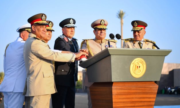 President Abdel Fattah El-Sisi inaugurates Egypt's new State Strategic Command, 4 July 2026. Presidency