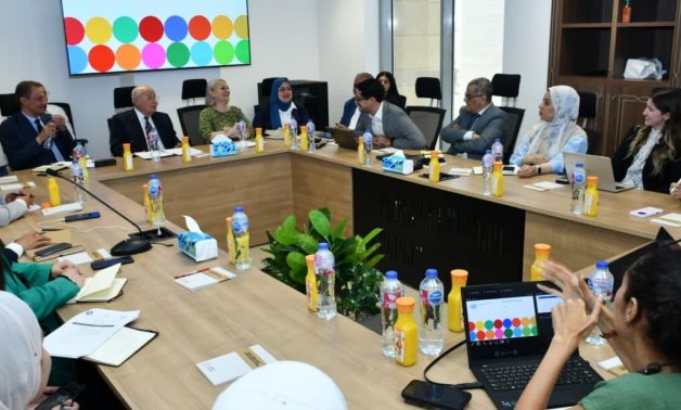 The Egyptian Ministry of Local Development and Environment hosted a meeting of the "Planet" group under the United Nations Sustainable Development Cooperation Framework (UNSDCF)