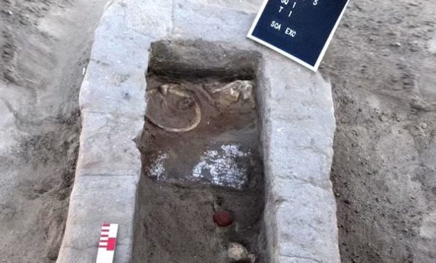 Egyptian archaeological mission uncovers tombs, residential area, and industrial facilities at Tell El-Koa in Ismailia.