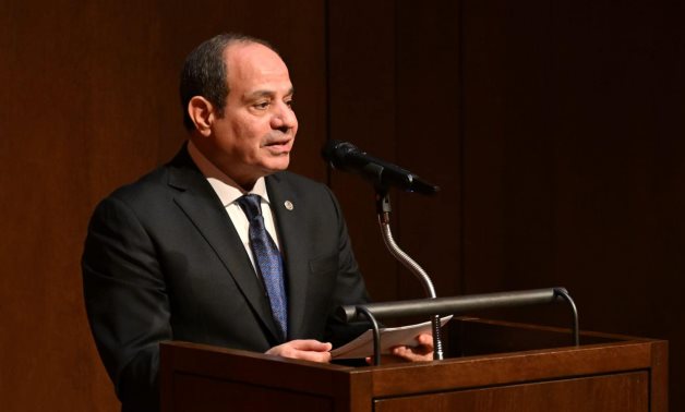 FILE - Egyptian President Abdel Fattah El-Sisi - Presidency