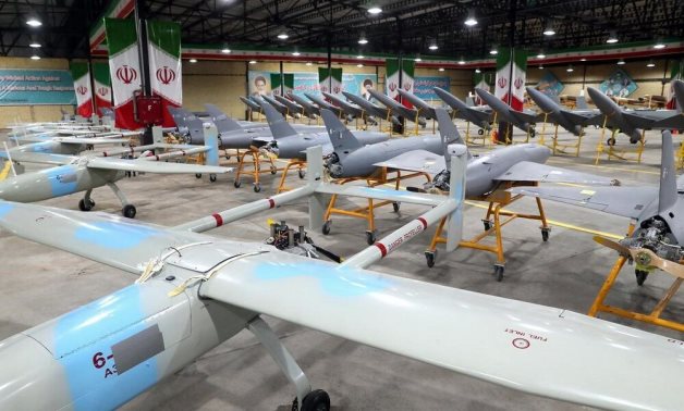 A photo of Iranian drones. IRNA/File