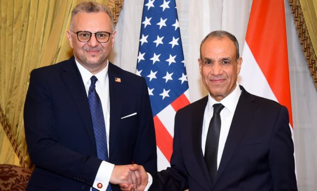 Minister of Foreign Affairs, International Cooperation and Egyptians Abroad Badr Abdelatty met on Sunday with Massad Boulos, Senior Advisor to the U.S. President for Arab and African Affairs