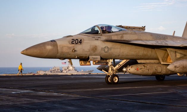 A file photo of an American fighter jet. US Central Command (CENTCOM)