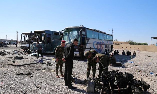7 suicide bombers killed in Iraq's Samaraa - Press photo