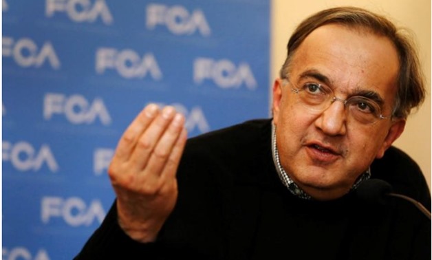 Fiat Chrysler CEO Sergio Marchionne answers questions from the media during the FCA Investors Day at the Chrysler World Headquarters in Auburn Hills, Michigan, U.S., on May 6, 2014. REUTERS/Rebecca Cook