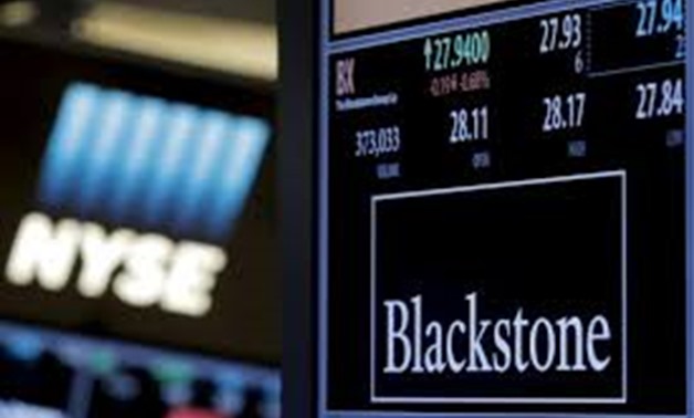 The ticker and trading information for Blackstone Group is displayed at the post where it is traded on the floor of the New York Stock Exchange (NYSE) April 4, 2016. REUTERS/Brendan McDermid