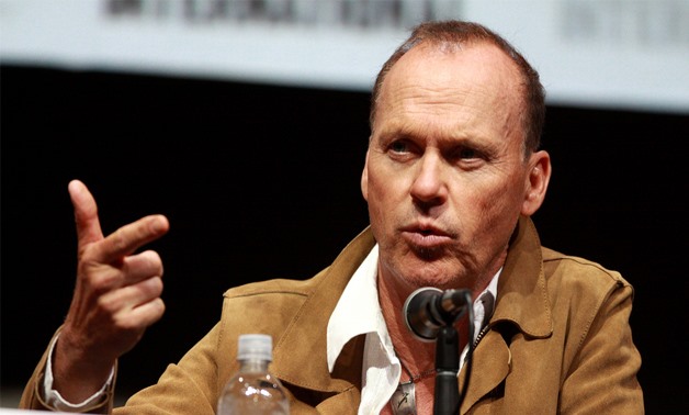 Michael Keaton speaking at the 2013 San Diego Comic Con International, for "RoboCop"- Flickr