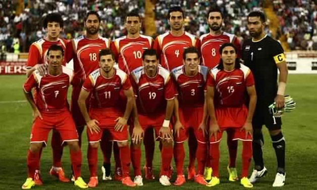 Syria national team – Press image courtesy FIFA’s official website