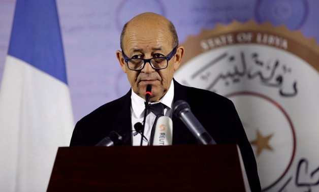 French Foreign Affairs Minister Jean-Yves Le Drian - REUTERS