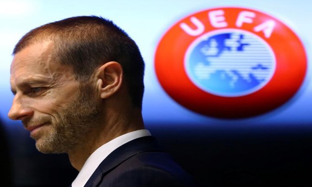 UEFA President Aleksander Ceferin , Reuters